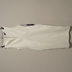 NWT, Lulu's off White, full back zipper pencil dress!  Medium